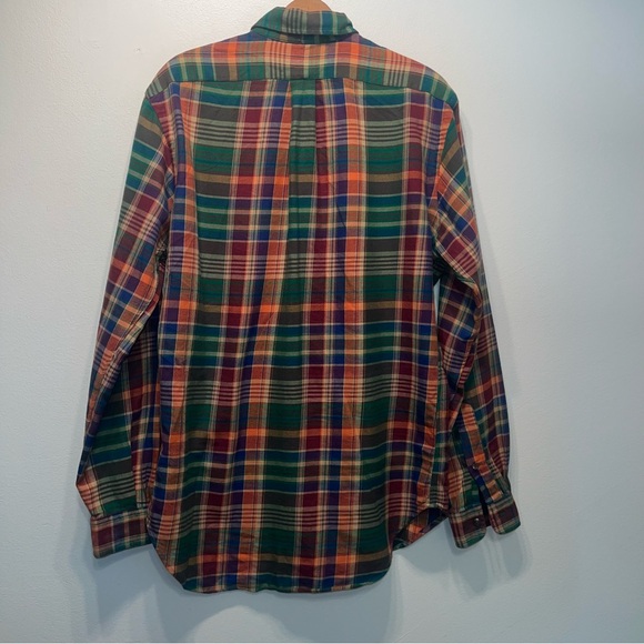 Polo Ralph Lauren Fall Multicolored Plaid L/S Button Up Shirt Men's Small S - Picture 4 of 6